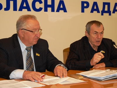 Депутаты облсовета начали работу над бюджетом на 2013 год