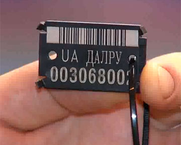 Елки Сумщины от кражи  хранят электронные чипы