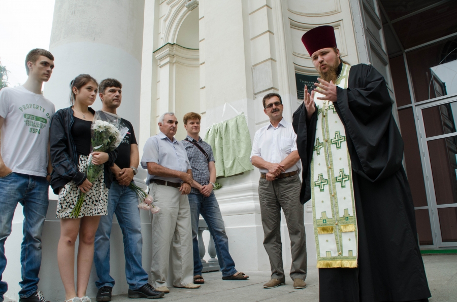 В День архитектора почтили память зодчих Троицкого собора